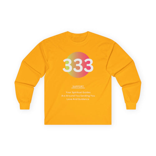# 333 Angel Number Long Sleeve T shirt