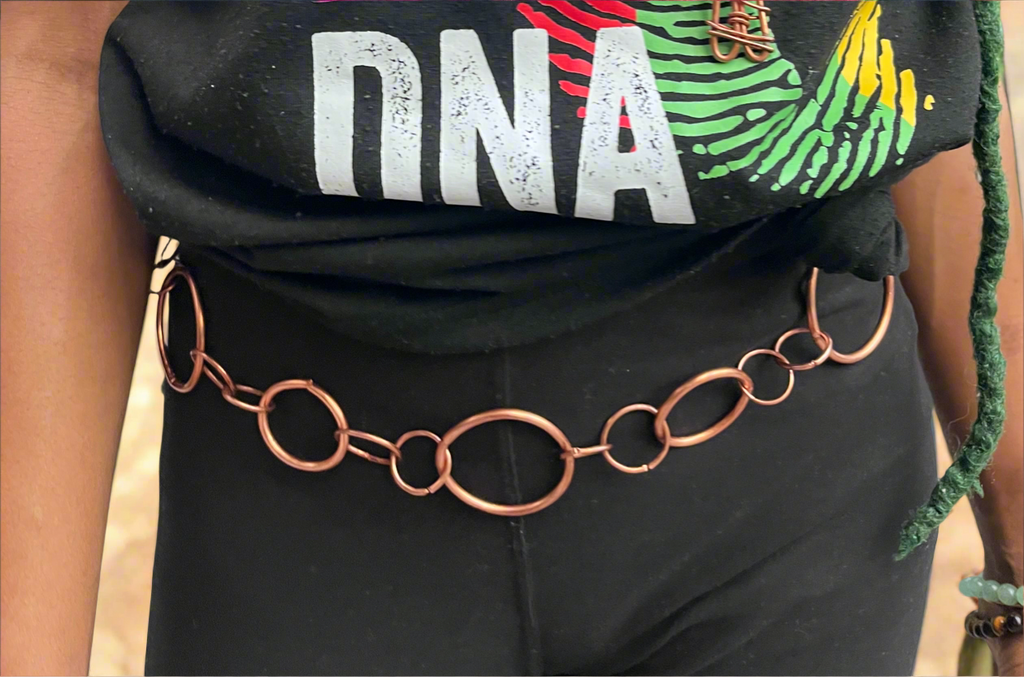 .999 Solid Copper Waist Chain